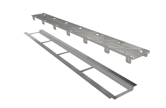 Rejilla lineal Infinity PVC – Elleve