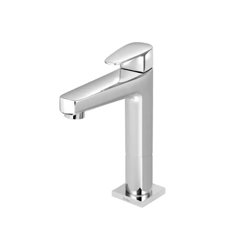 Canilla lavamanos LED bica media cromada Perflex 1193 C76 10755110